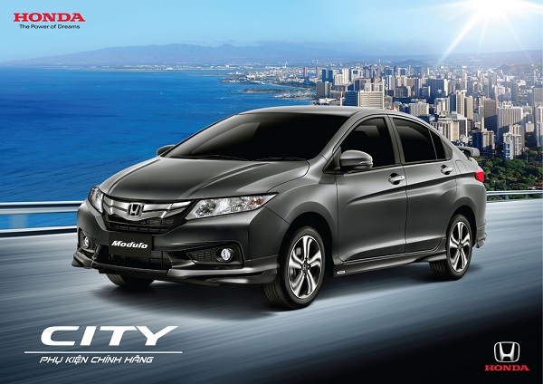 Honda City Modulo 2016 giá từ 549 triệu đồng