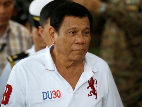 Tổng thống Philippine Rodrigo Duterte