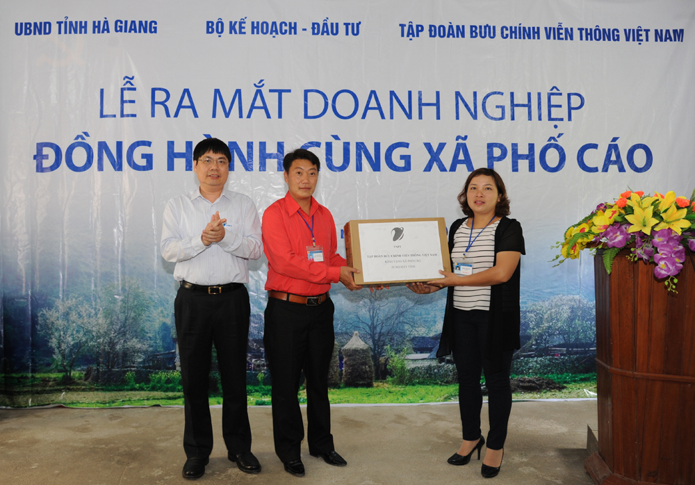 VNPT đồng hành cùng xã nghèo Hà Giang
