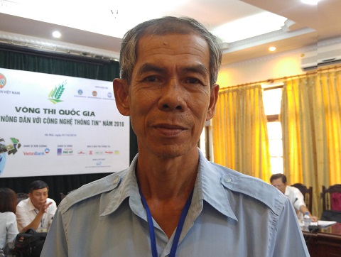 Thí sinh Nguyễn Hùng Thoại khá tự tin sau phần thi của mình.