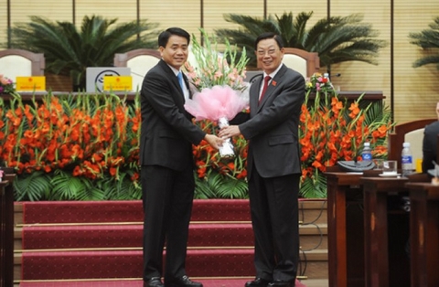 Nguyên Chủ tịch Hà Nội Nguyễn Thế Thảo nhận huân chương Độc lập