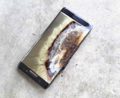 Trên thế giới đã ghi nhận nhiều trường hợp pin của Galaxy Note 7 gây cháy nổ.