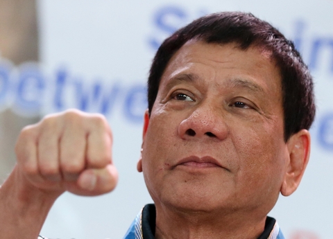  Tổng thống Philippines Rodrigo Duterte