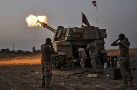 Bị tấn công dồn dập, tướng lĩnh IS hèn nhát tháo chạy