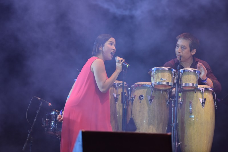 Mỹ Linh tỏa sáng trong đêm Monsoon Music Festival đầu tiên