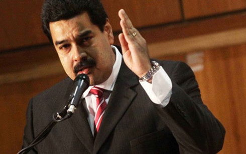 Tổng thống Venezuela Nicolas Maduro. (ảnh: AP).