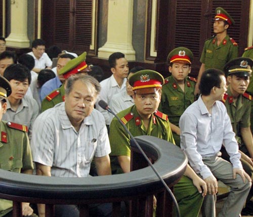 Bị cáo Phạm Công Danh tại tòa. Ảnh: Vietnamnet