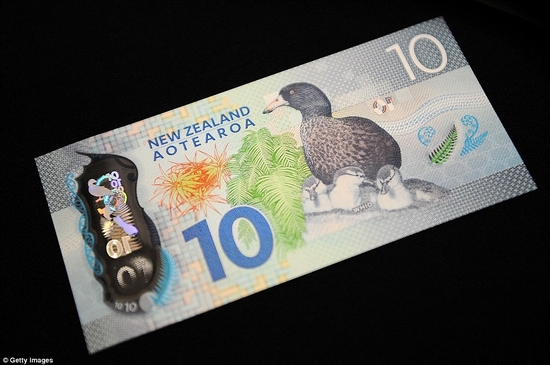 Tờ tiền mới của New Zealand sử dụng công nghệ 
