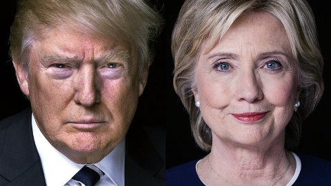Hai ứng cử viên Donald Trump và Hillary Clinton