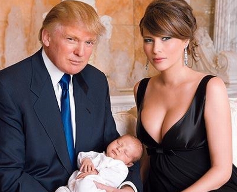 Ông Donald Trump và người vợ xinh đẹp, quyến rũ