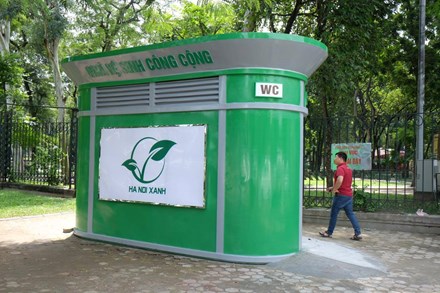 Hà Nội lắp đặt 1.000 nhà vệ sinh công cộng