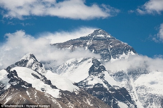 Thị trấn Gangkar nằm gần sườn phía bắc đỉnh Everest.