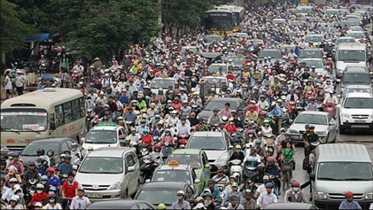 Những tuyến đường luôn ùn tắc ở Hà Nội