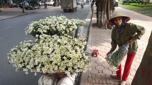 Đang đi trên phố mà bắt gặp hàng hoa này, nhất định bạn sẽ dừng lại để mua một bó hoa cho mình.