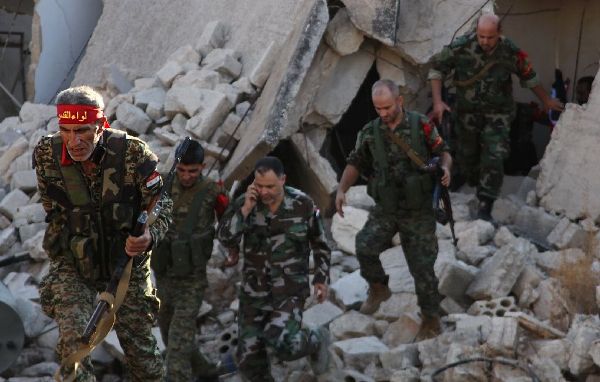 Quân đội trung thành với ông Assad đang thắng như chẻ tre trên chiến trường Aleppo