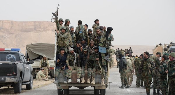 Quân đội Syria vừa đánh bật IS ra khỏi thành phố cổ Palmyra