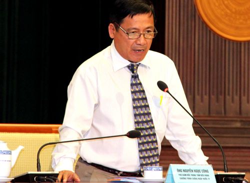 Giám đốc Trung tâm chống ngập nước TP HCM Nguyễn Ngọc Công