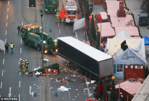 IS ngạo mạn nhận trách nhiệm vụ thảm sát tại Berlin!