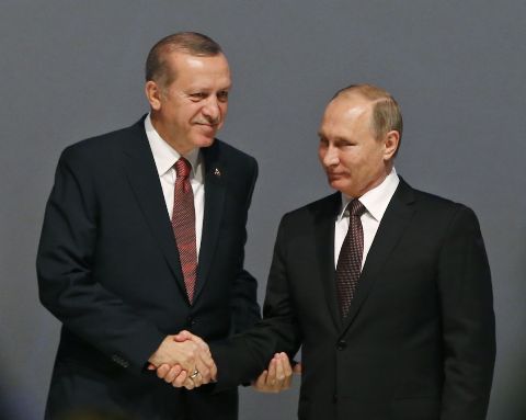 Hai nhà lãnh đạo của Nga và Thổ Nhĩ Kỳ