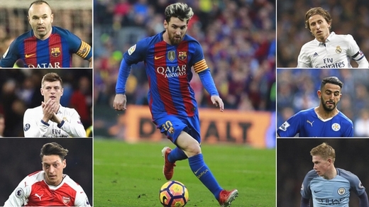 Vượt mặt Ozil, Messi giật giải &quot;Vua kiến tạo&quot; năm 2016