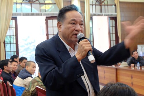Đại diện Cty vận tải Xuân Hảo đề nghị được đối thoại với Chủ tịch Hà Nội.