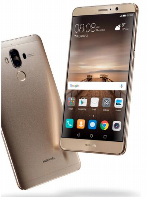 4. Huawei Mate 9. Huawei ra mắt thị trường Mỹ với sản phẩm điện thoại thông minh Mate 9 với sự kết hợp với một đối tác đặc biệt, Amazon Alexa. Với bộ cảm biến giọng nói, bạn có thể điều khiển mọi thứ xung quanh mình như đọc báo; tắt đèn, đặt giờ; Chiếc Mate 9 còn là siêu phẩm điện thoại Android với màn hình 5.9 inches; bộ vi xử lý siêu tốc; bộ sạc nhanh; và máy ảnh kép chuyên nghiệp Leica. Chiếc điện thoại thông minh Huawei Mate 9 sẽ có mặt tại Best Buy và các nhà bán lẻ khác vào tuần này còn Alexa trình làng vào tháng 2. 