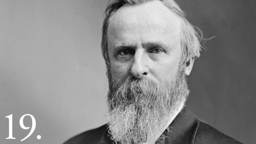 19 - Rutherford B. Hayes