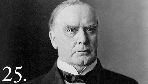 25 - William McKinley