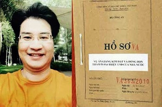Giang Kim Đạt và hồ sơ vụ án tham ô - Ảnh cơ quan chức năng cung cấp