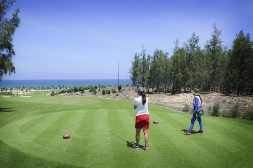 Đây là một sân golf trên một khu đất tự nhiên tuyệt vời. Nó nằm ở vị trị có tầm nhìn rộng lớn hướng ra biển trong một dự án quy mô, đẳng cấp thế giới mà tập đoàn FLC là chủ đầu tư.