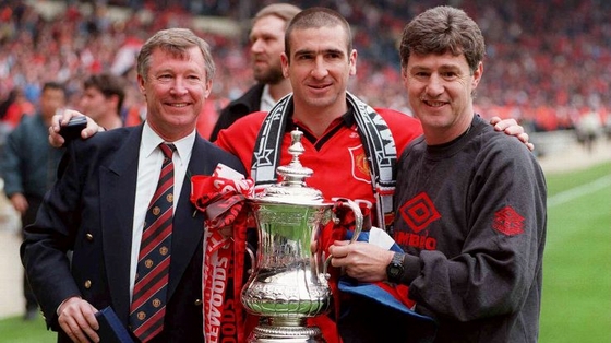 Eric Cantona và HLV Ferguson