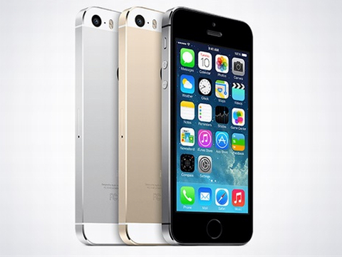 iPhone 5S 16GB  Giá bình thường là 6,99 triệu đồng, giá bán online là 5,99 triệu đồng. iPhone 5S là chiếc iPhone đầu tiên được tích hợp cảm biến vân tay, điểm nhận dạng chính là vòng tròn ánh kim vòng quanh nút Home. Máy có kích thước màn hình 4 inch, khả năng nhìn góc rộng rất tốt, tuy nhiên màn hình nhỏ cũng là một nhược điểm mà người dùng mong muốn được cải thiện. iPhone 5S sử dụng chip Apple A7 2 nhân, tốc độ 1.3 GHz.