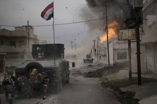Quân Iraq tung &quot;đòn sấm sét&quot; vào thành trì đầu não của kẻ thù