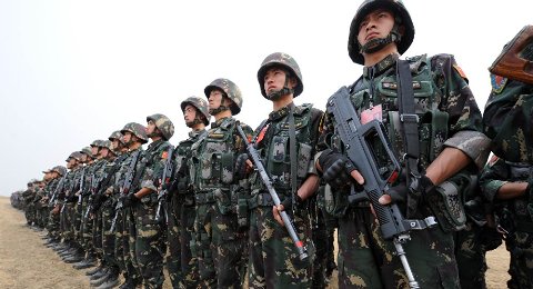 Quân Trung Quốc rầm rập kéo đến biên giới Triều Tiên?