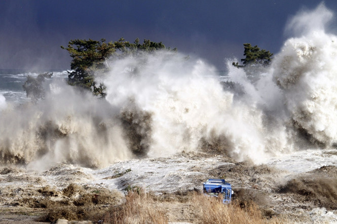 Trận sóng thần ập vào Nhật năm 2011 có sức công phá tương đương 480 triệu tấn thuốc nổ