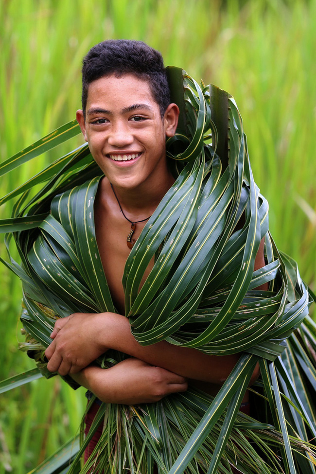 Cậu bé người Samoa