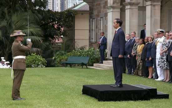 Tổng thống Indonesia trong chuyến thăm đến Australia