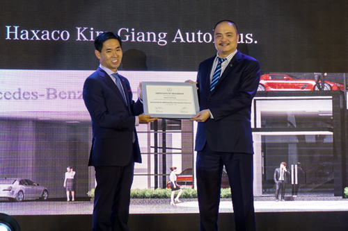 Đại lý thứ năm của Mercedes-Benz tại Hà Nội đi vào hoạt động