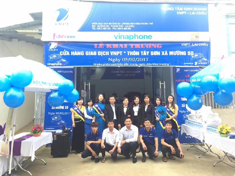 Việc đầu tư xây dựng thêm cửa hàng giao dịch này nằm trong chủ trương phát triển kênh bán hàng phục vụ khách hàng của VNPT Lai Châu. 