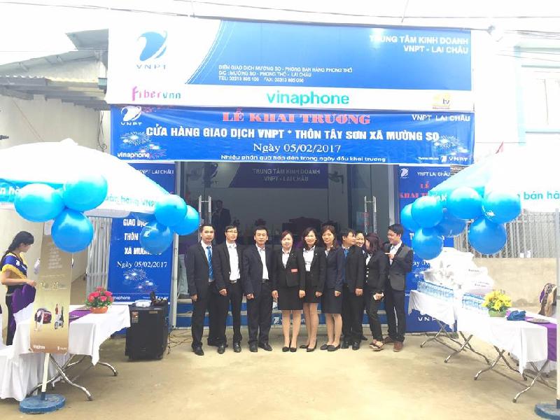 Ngay sau khi khai trương, cửa hàng sẵn sàng phục vụ khách hàng các dịch vụ Viễn thông CNTT hàng đầu tại Lai Châu 