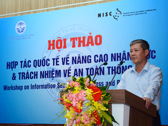 Thứ trưởng Bộ TT&TT Nguyễn Thành Hưng cho biết ba yếu tố chính yếu trong việc bảo đảm ATTT (nhận thức, nhân lực, quy trình) đều gắn chặt với yếu tố con người