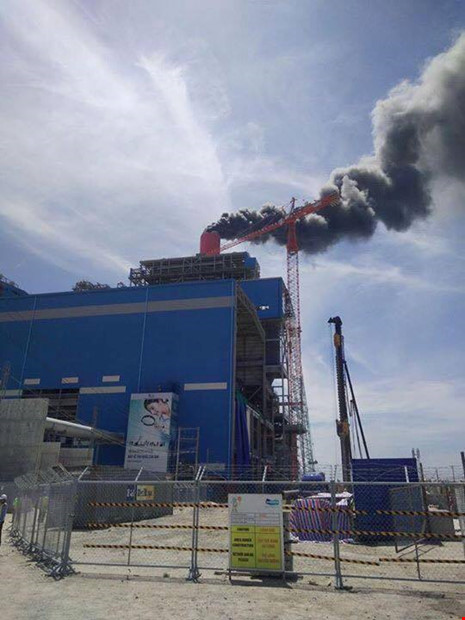 Cháy ở Nhà máy nhiệt điện Vĩnh Tân - ảnh 3