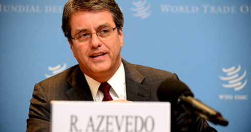 Việt Nam chúc mừng ông Roberto Azevêdo tái đắc cử Tổng Giám đốc WTO