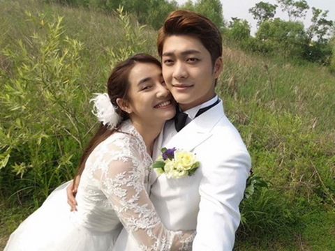 Rò rỉ ảnh cưới của Nhã Phương và Kang Tae Oh trong phim 'Tuổi thanh xuân 2'