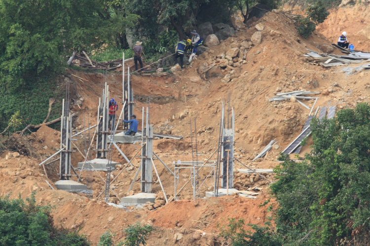 Công trình xây dựng sai phép tại quận Sơn Trà, Đà Nẵng