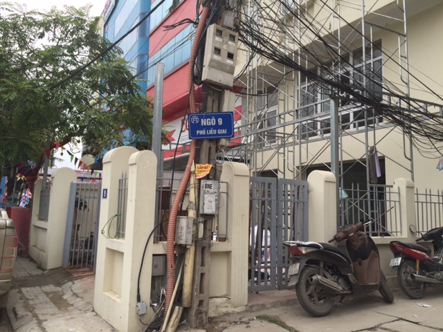 Căn nhà số 9 Phố Liễu Giai, quận Ba Đình, Hà Nội