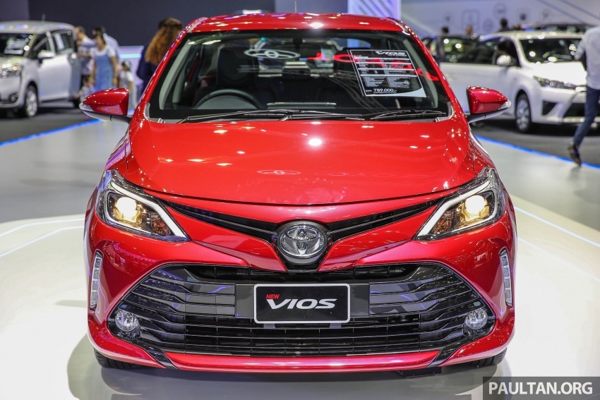 Ra mắt thị trường Thái Lan vào cuối tháng 1/2017, Toyota Vios 2017 tiếp tục được đưa đến triển lãm Bangkok International Motor Show 2017 (BIMS 2017).  