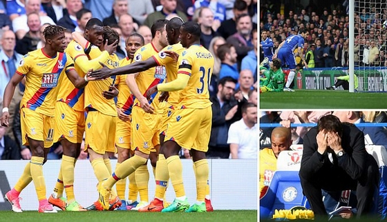Chelsea nhận thất bại cay đắng trước Crystal Palace