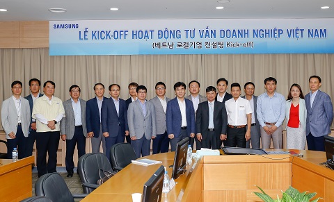 Samsung sẽ hỗ trợ tư vấn doanh nghiệp Việt lĩnh vực công nghiệp kỹ thuật cao