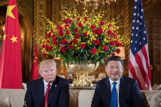 Tổng thống Donald Trump và Chủ tịch Tập Cận Bình trong cuộc gặp trực diện đầu tiên